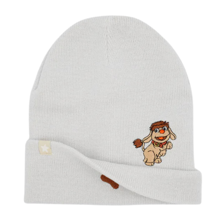 Moppi - Kindermütze Pfote - Detailansicht