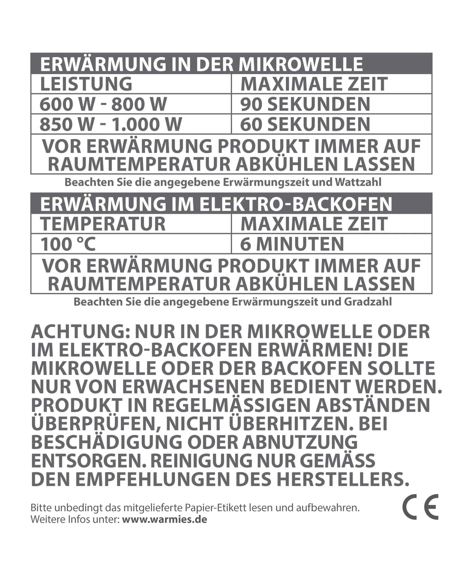 Der Elefant - Wärmestofftier - Warmies® Der Elefant Wärmestofftier Warmies®