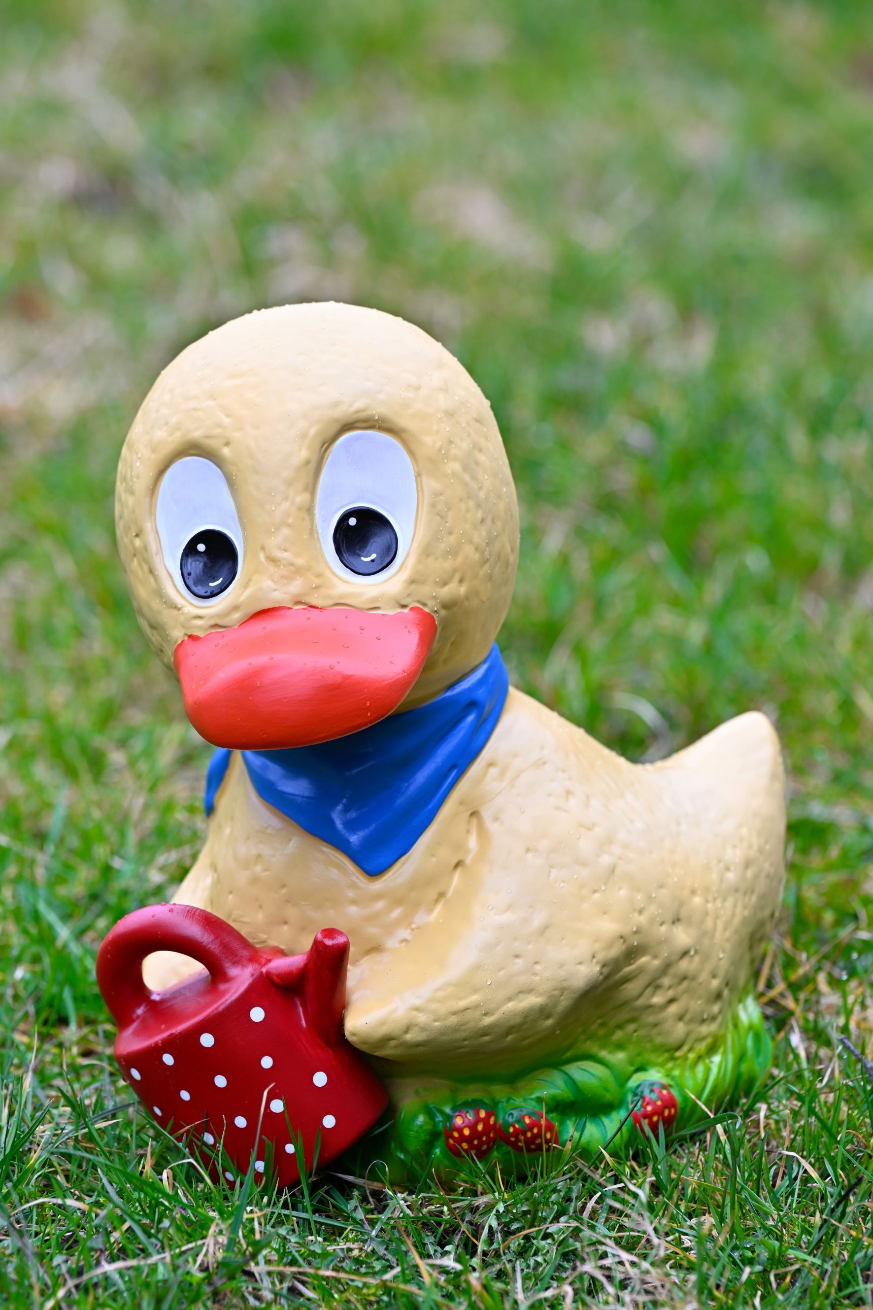 schnatterinchen gartenzwerg im gras sandmann shop