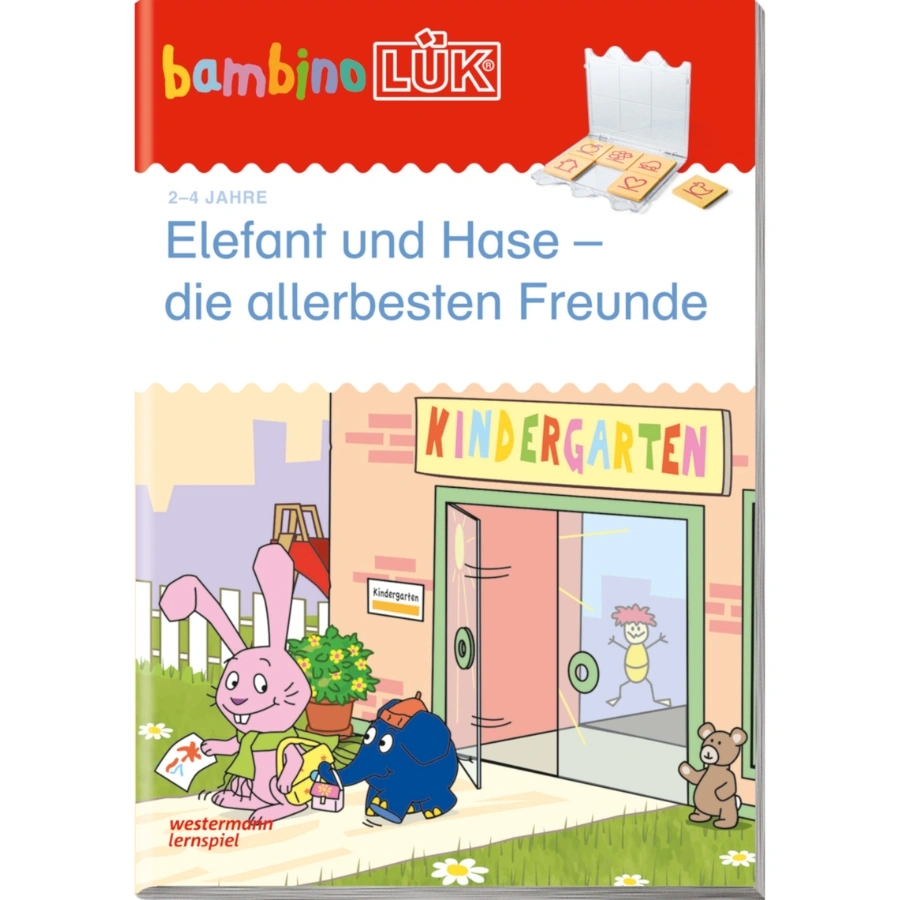 bambinoLÜK - Elefant & Hase - Allerbesten Freunde (ab 2 Jahren)