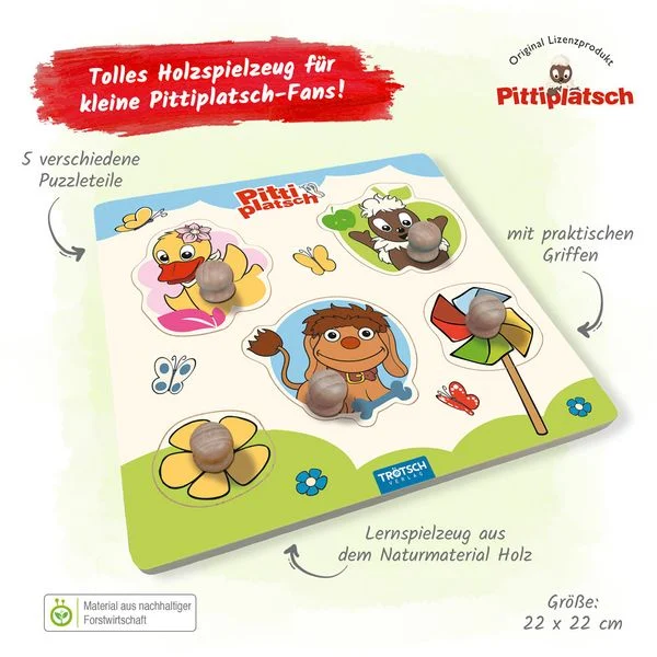 troetsch pittiplatsch holzlegespiel