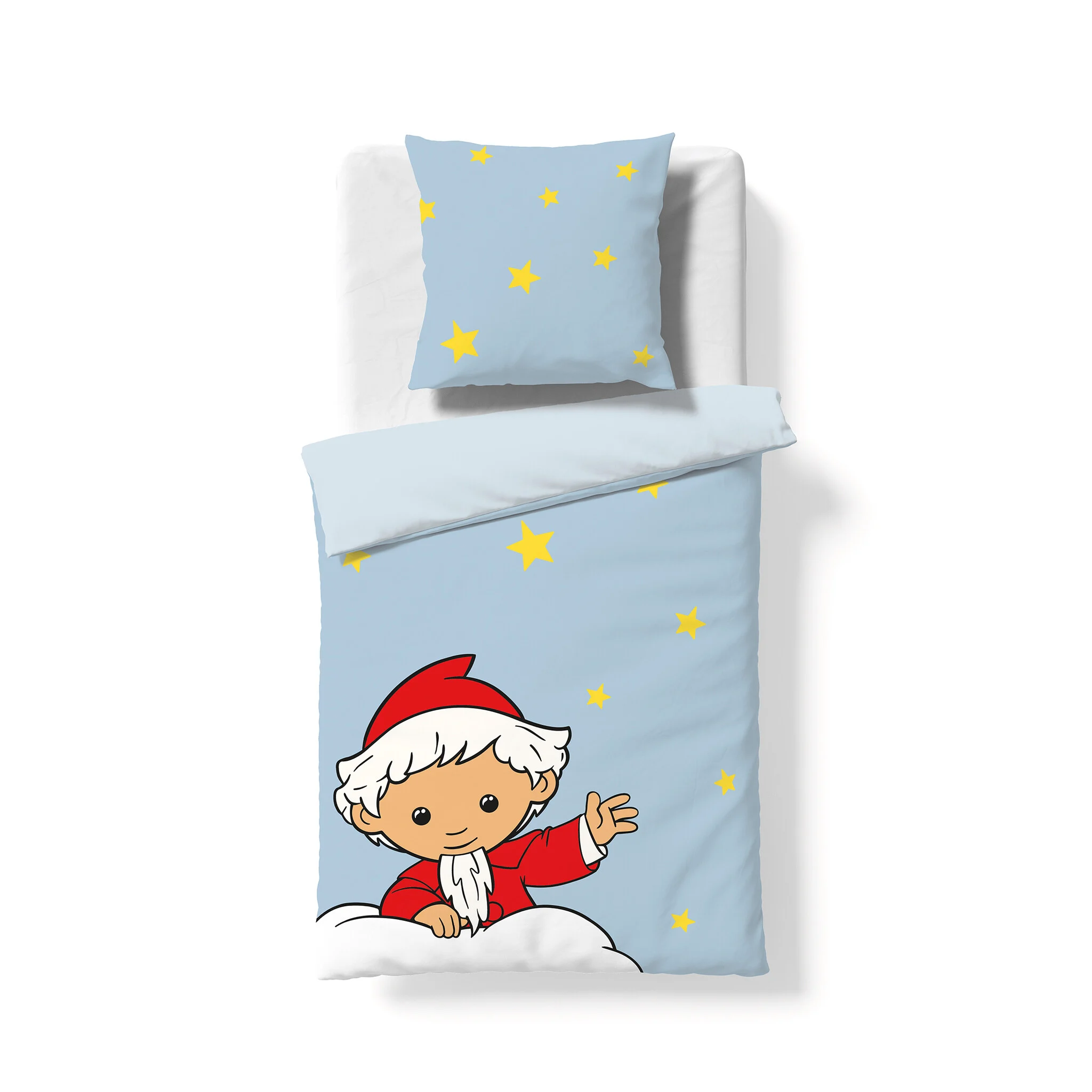 Unser Sandmännchen - Kinderbettwäsche - Sandmann auf Wolke