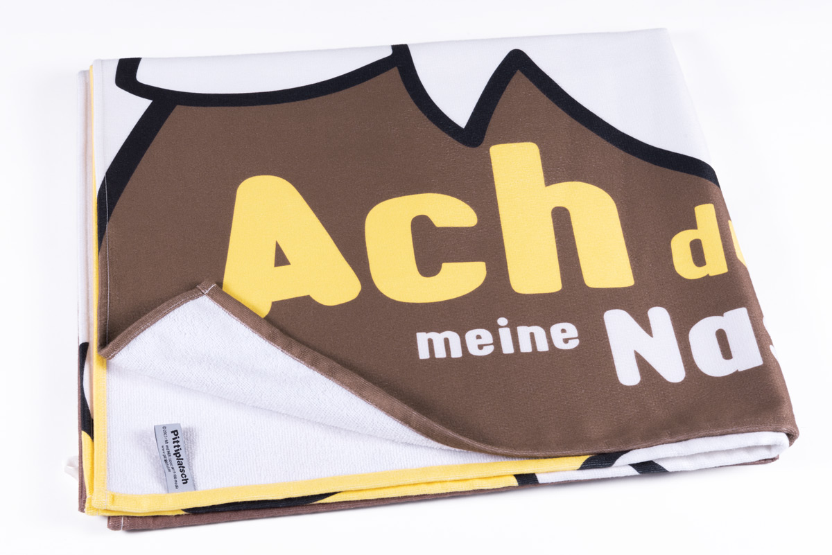 pittiplatsch-badetuch-badehandtuch-ach-du-meine-nase-zusammengelegt Pittiplatsch Badetuch