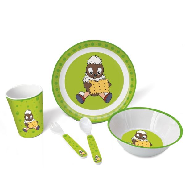 pittiplatsch-kindergeschirr-set-5-teilig Pittiplatsch Kindergeschirr Set (fünf teilig)