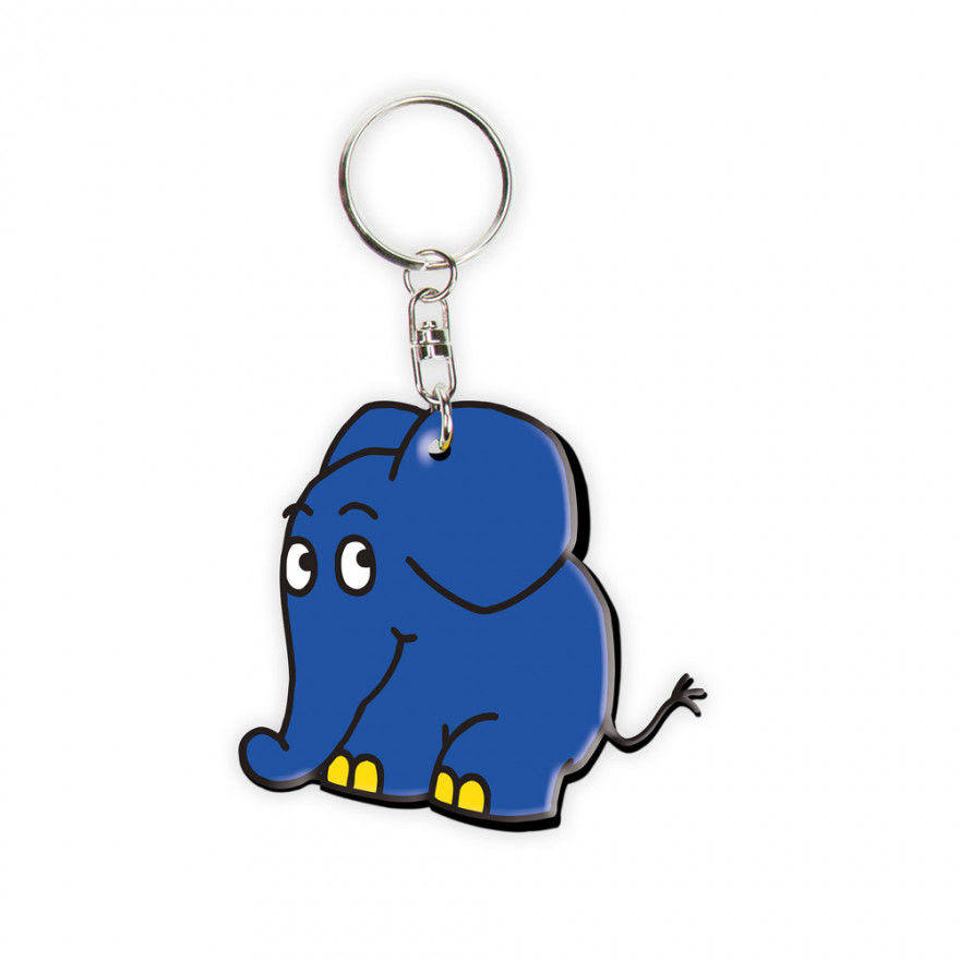 drei null zwei null eins die maus 3D schluesselanhaenger elefant motiv