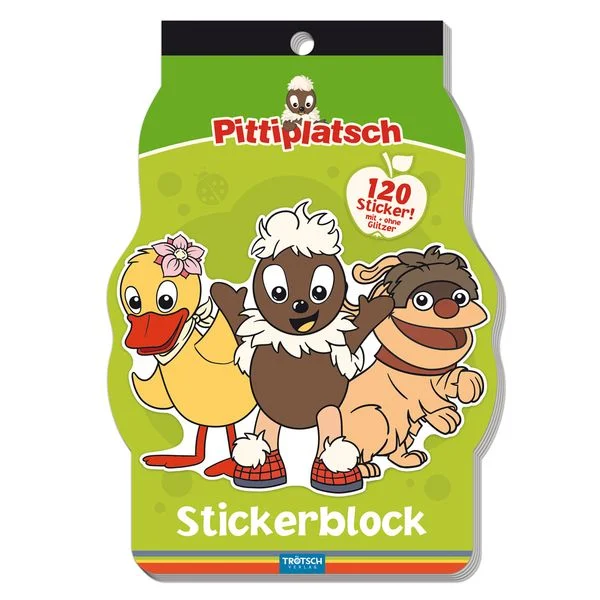 Pittiplatsch - Stickerblock drei null eins zwei acht sandmann stickerblock pittiplatsch