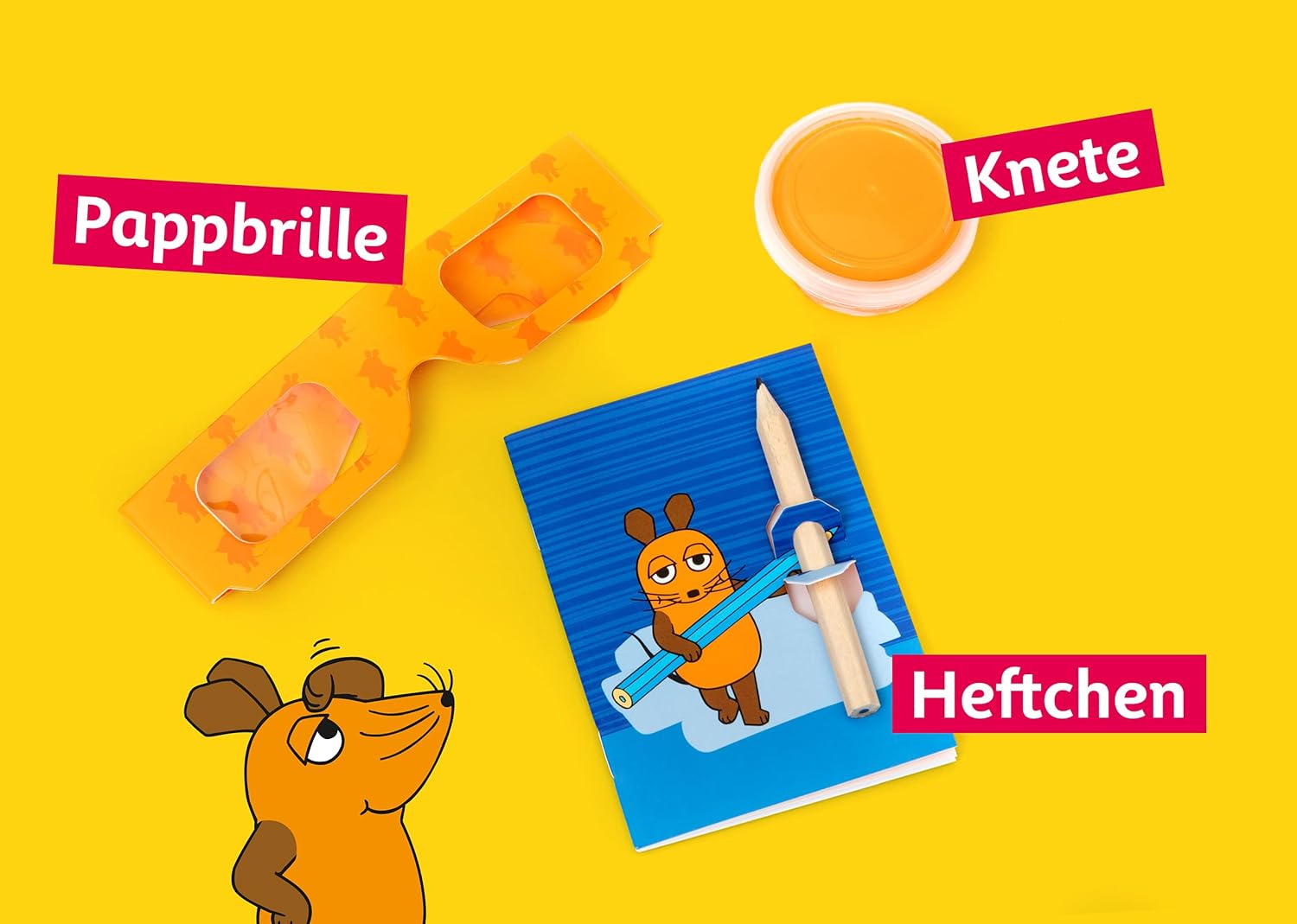 die maus experimentier adventskalender materialien