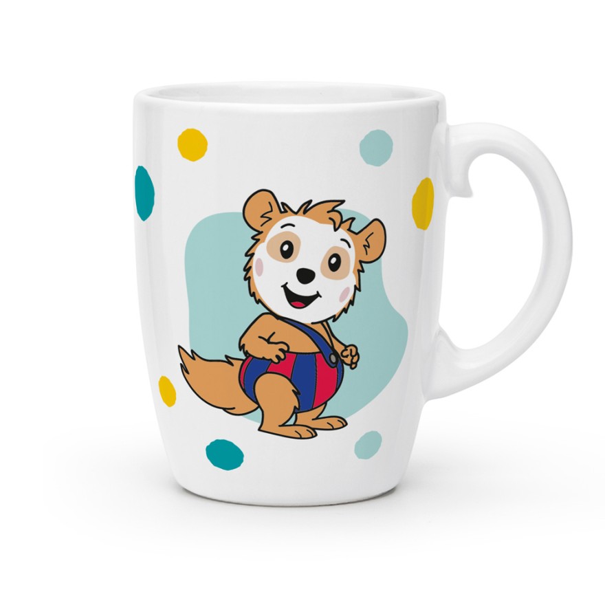 Bobo Siebenschläfer - Kindertasse blau