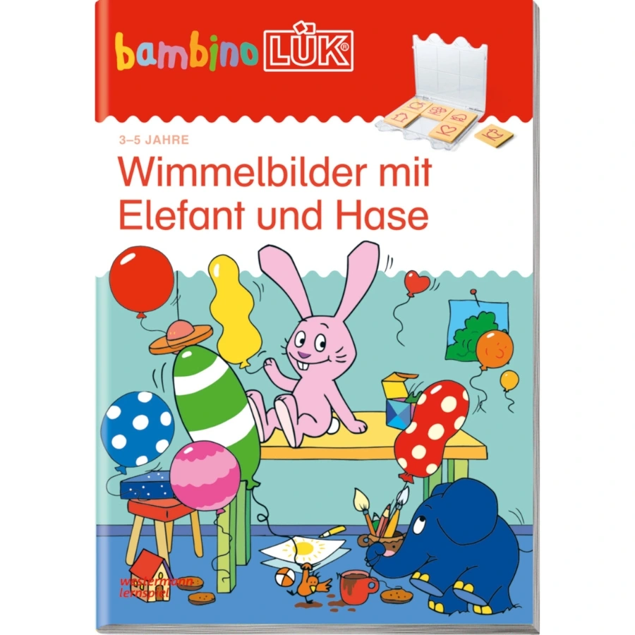 bambinoLÜK - Elefant & Hase - Wimmelbilder (ab 3 Jahren)
