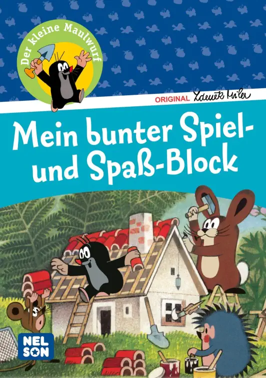 Der kleine Maulwurf - Mein bunter Spiel- und Spaß-Block
